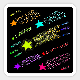 Wishes Upon Stars Sticker